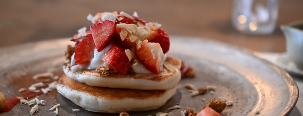 美しすぎて美味しすぎるパンケーキ